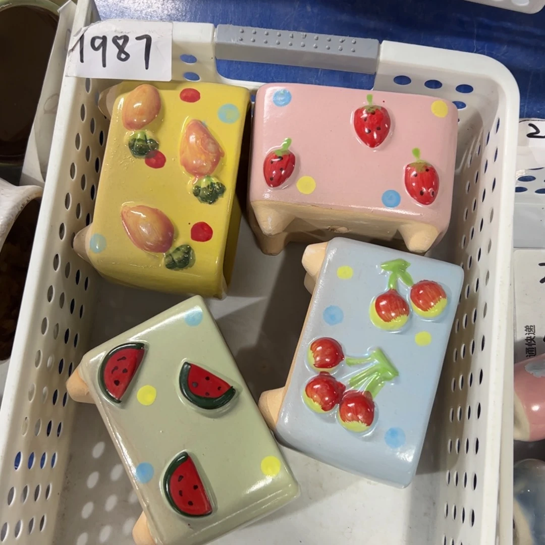 陶瓷陶瓷多肉花盆@@1987