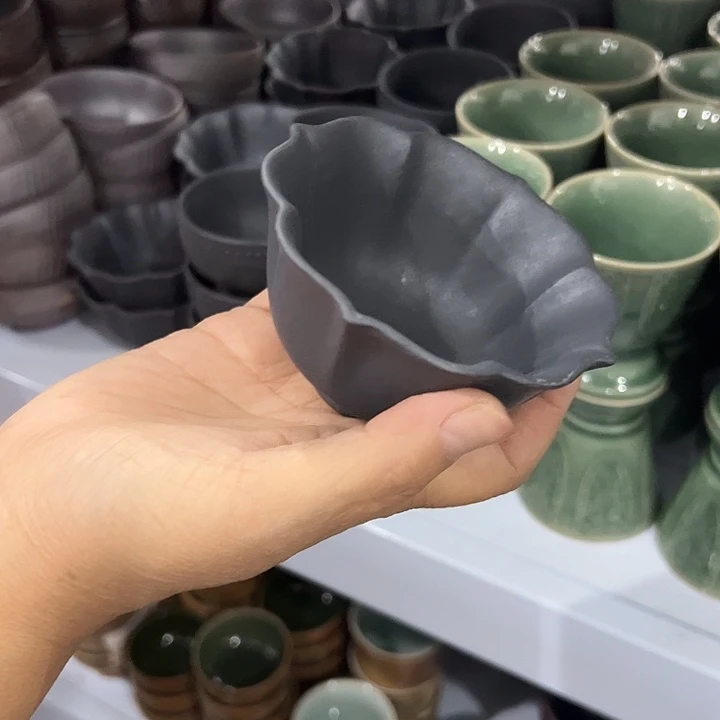 龙泉云间青瓷小米茶器