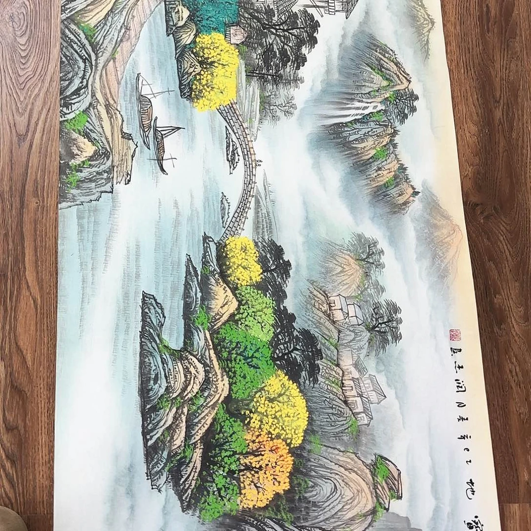 国画国画作品展。国画作品集