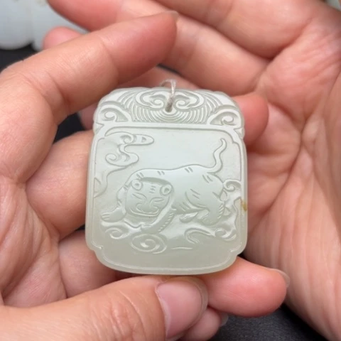 和田玉挂件未镶嵌用****5