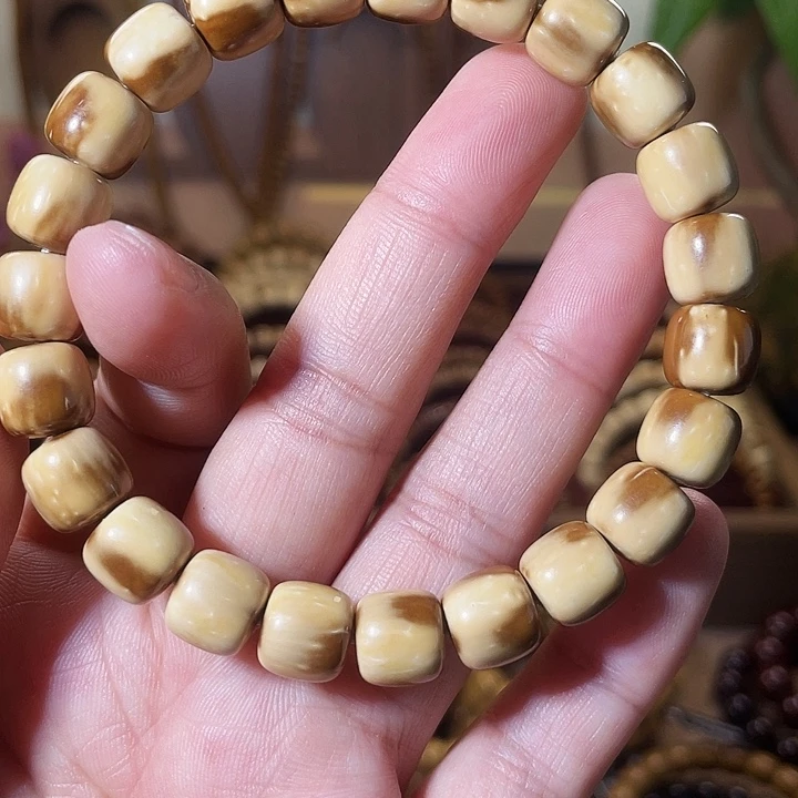 紫金鼠手串紫金鼠实心花鼠老型