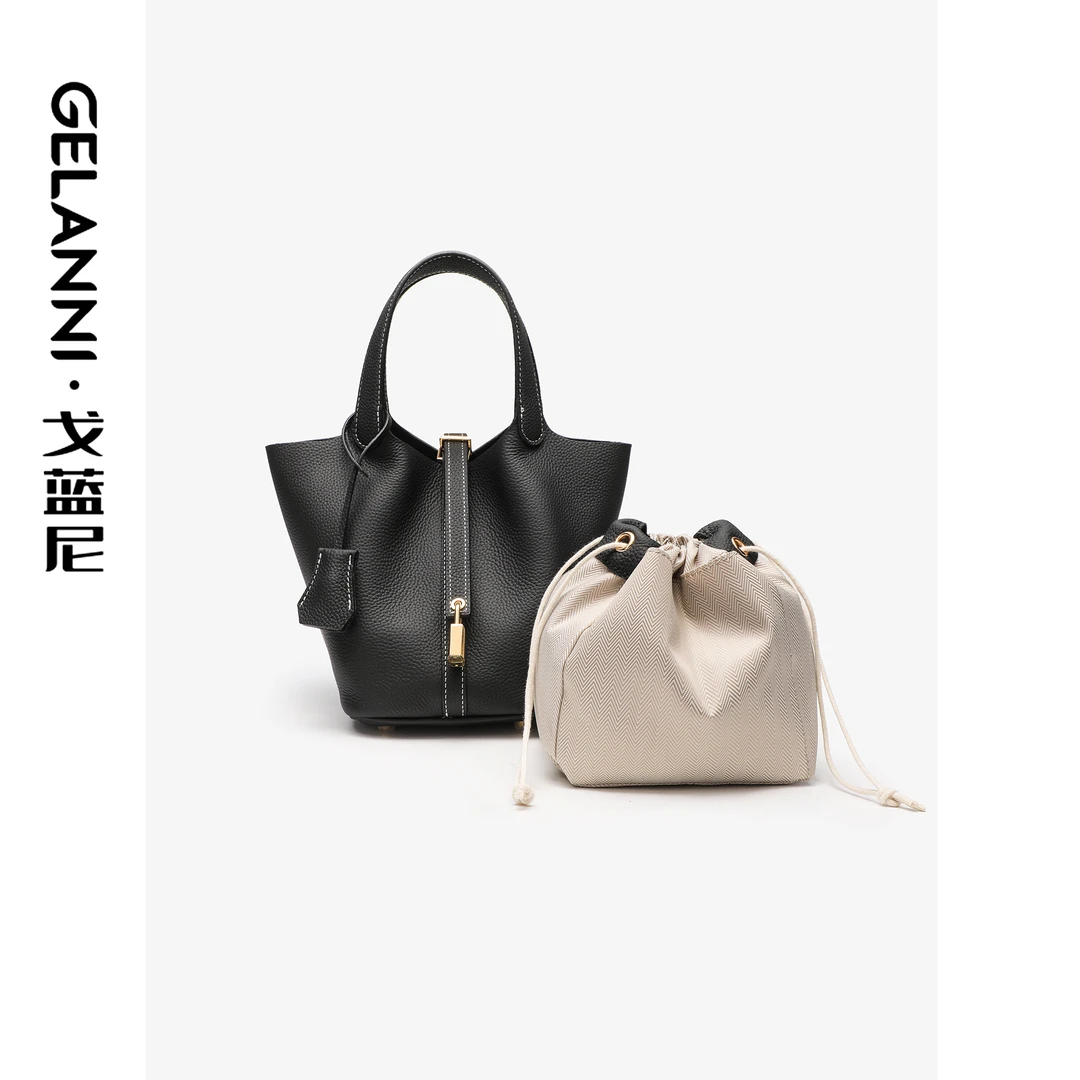 【露露专属】GELANNI真皮高定菜蓝子包25261
