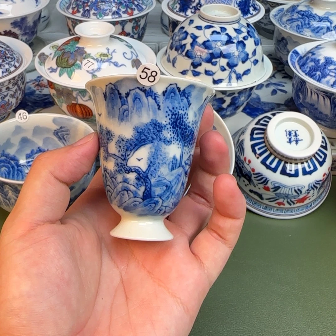 彦祖纯手工手绘茶具58