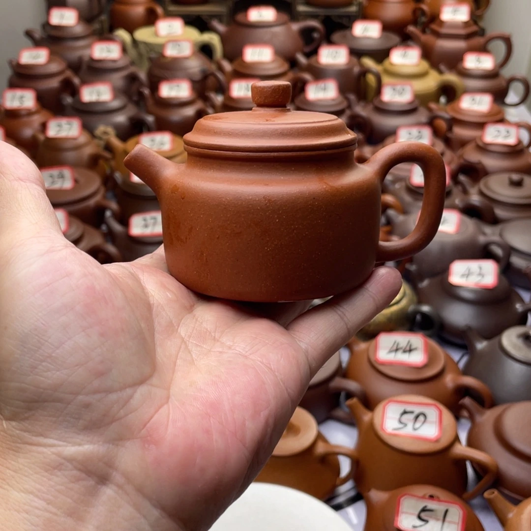 紫砂茶壶宜兴紫砂半手工