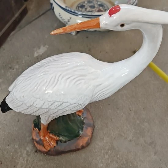 尼***克瓷片明玉家的老工艺品