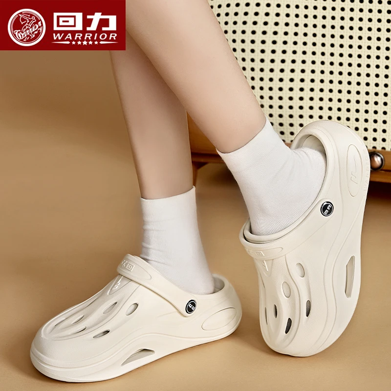 回力洞洞鞋女士冬季新款居家用软底静音透气洗澡防滑凉拖鞋女夏天