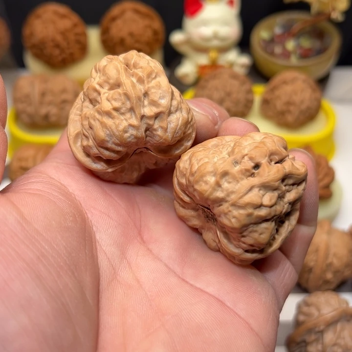 把件文玩核桃40蛤蟆头