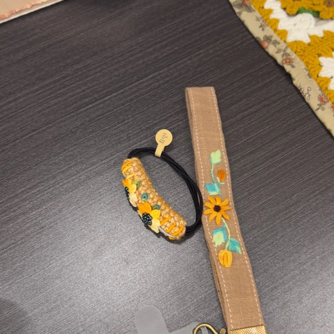 毛绒钩织刺绣手工包包玩偶居家用品