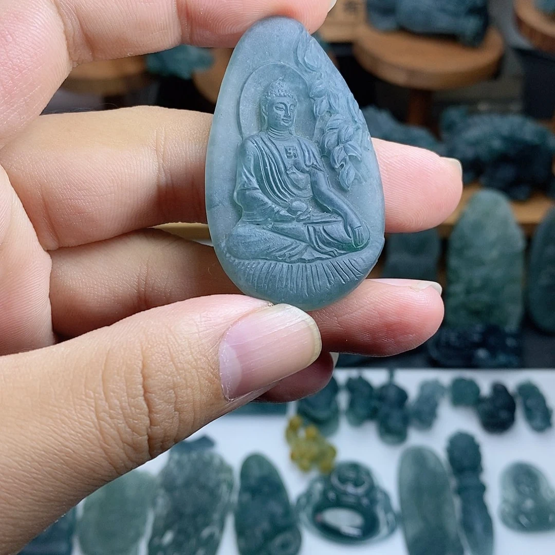 定制翡翠未镶嵌阿米