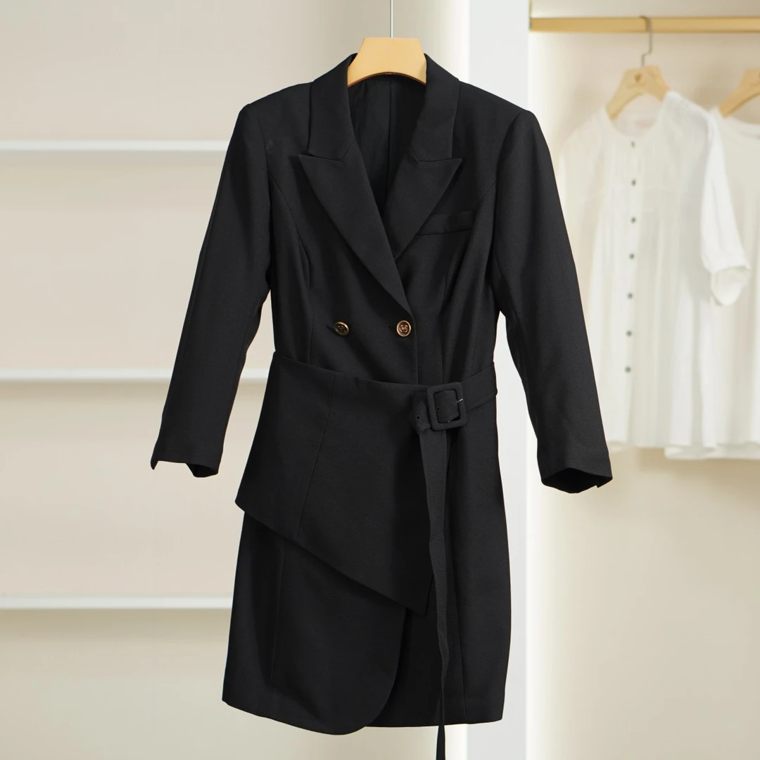 麦迪尚品【H】K262 春款时尚气质通勤西服外套品牌撤柜