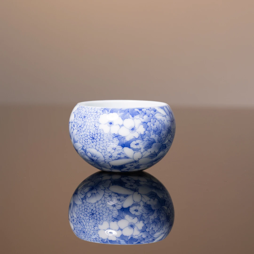 【墨舍名窑】画堂春 万花圆融杯（htc542）