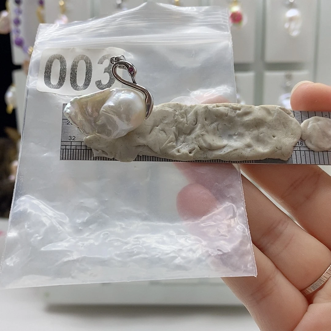 颈饰合金淡水珍珠