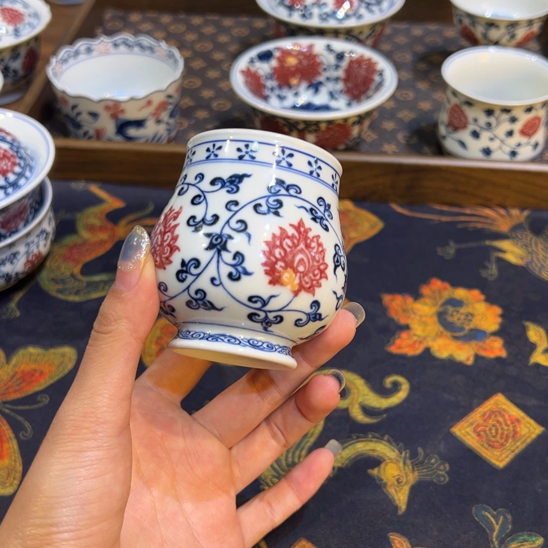 摆件陶瓷景德镇陶瓷茶器百宝箱