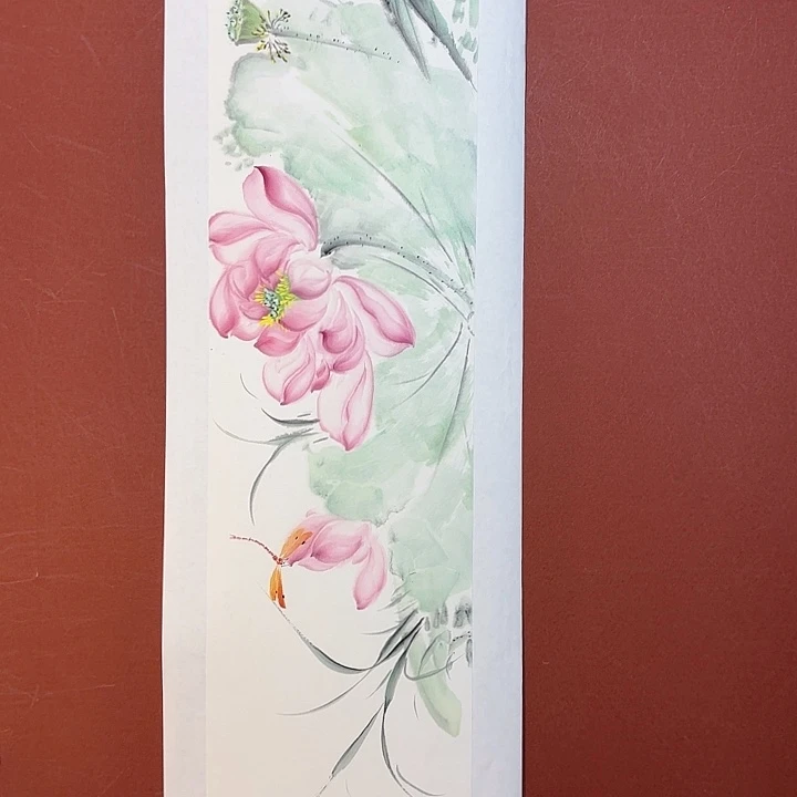 国画听兰老师花鸟