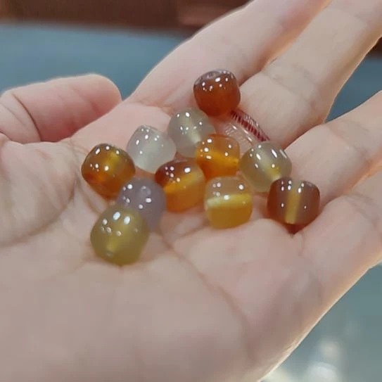 释***事玛瑙/玉髓未镶嵌颈饰