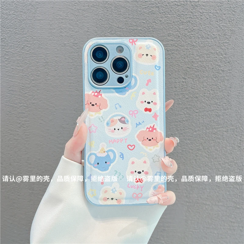 金属漆鼓状皮纹适用苹果iPhone16/华为荣耀/OPPO/VIVO/小米手机壳