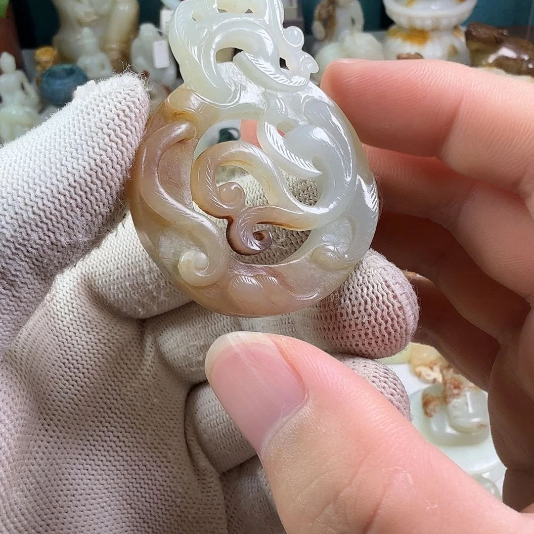 季***风和田玉（糖玉）未镶嵌颈饰