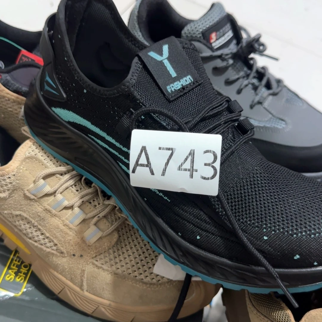 743。42码新款黑网防砸防刺防滑