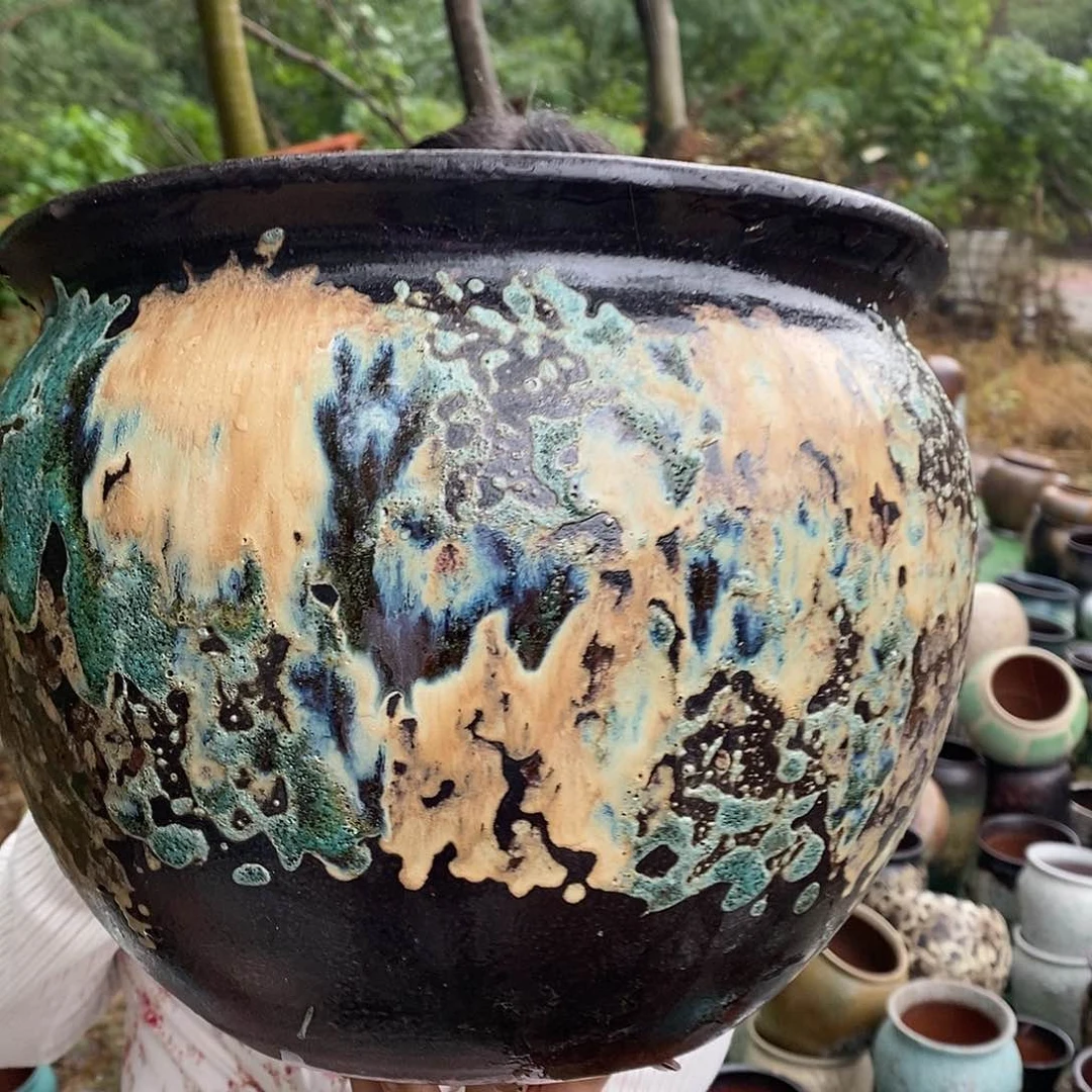 紫砂花盆正品30/25