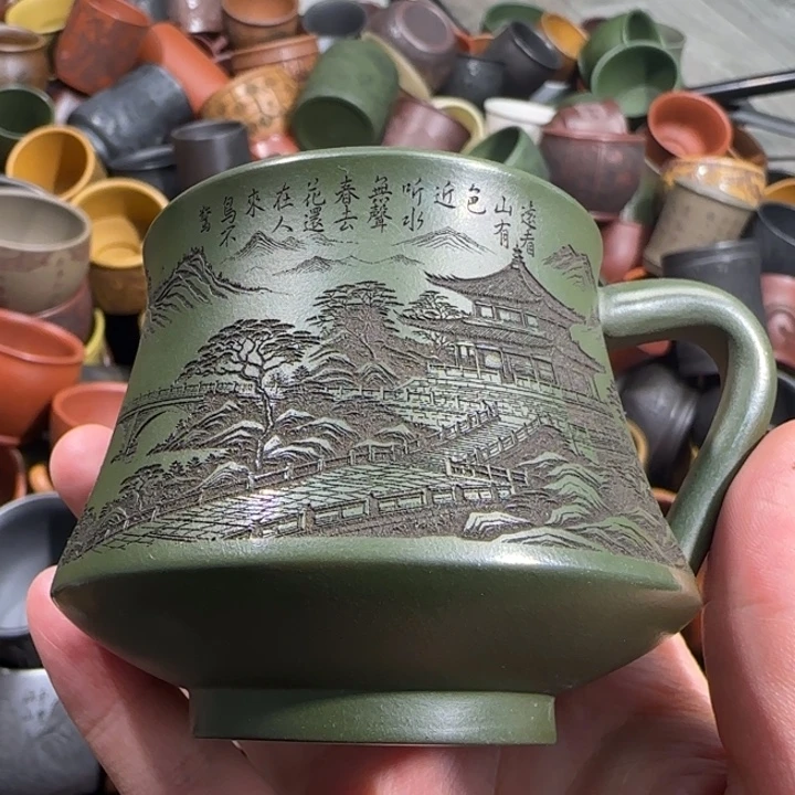 茶杯紫砂全手工紫砂