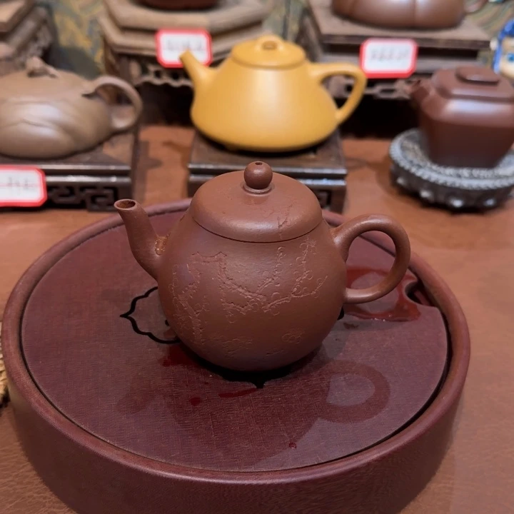 紫砂茶壶紫砂壶紫砂壶老紫泥新年价