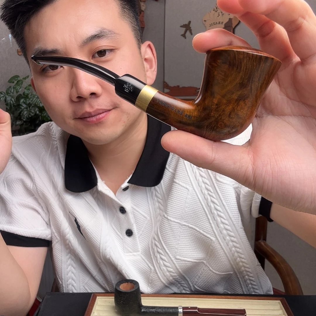 石楠木哈***啊意大利进口石楠木烟斗