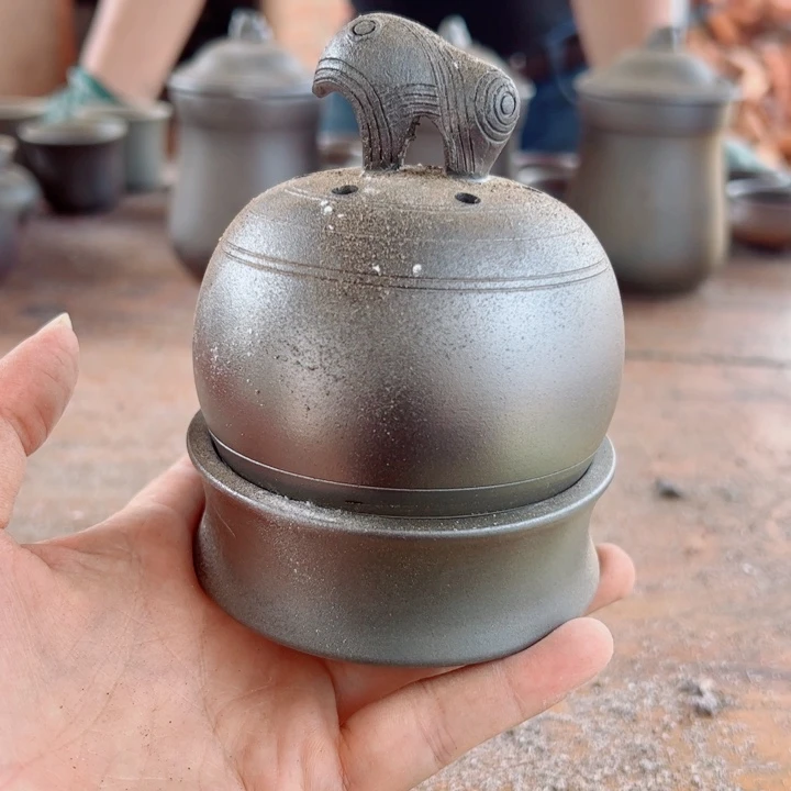 坭兴陶贵台龙窑柴烧茶器A118