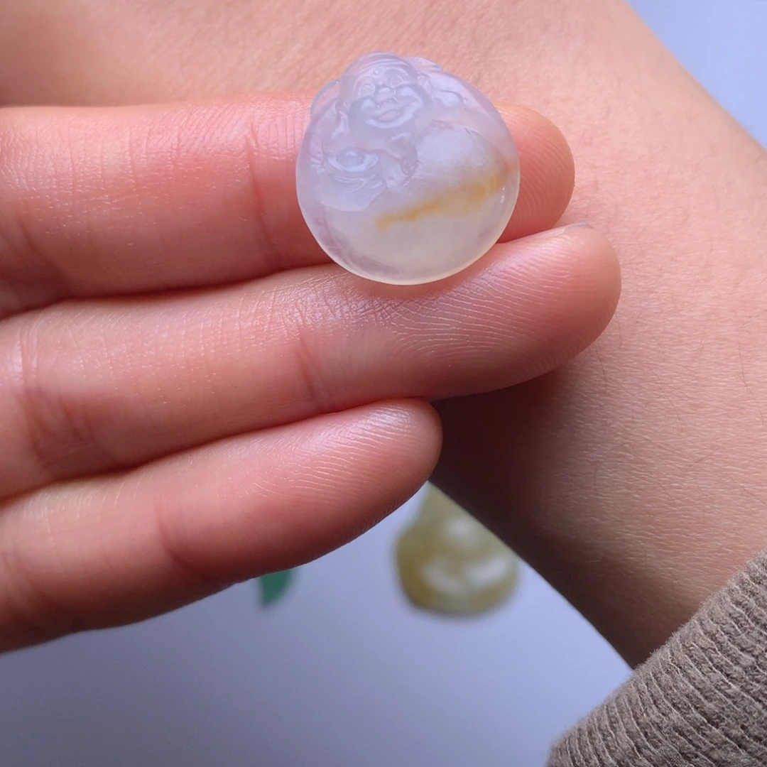 定制翡翠未镶嵌缅甸翡翠A货米业爷