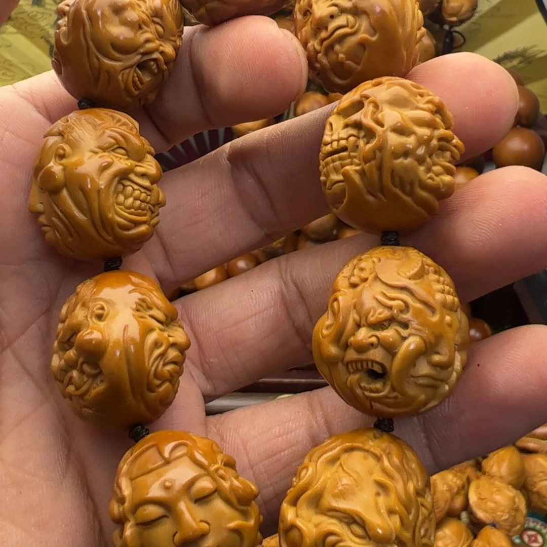 生***族手串/手链橄榄核2.3多面恶僧