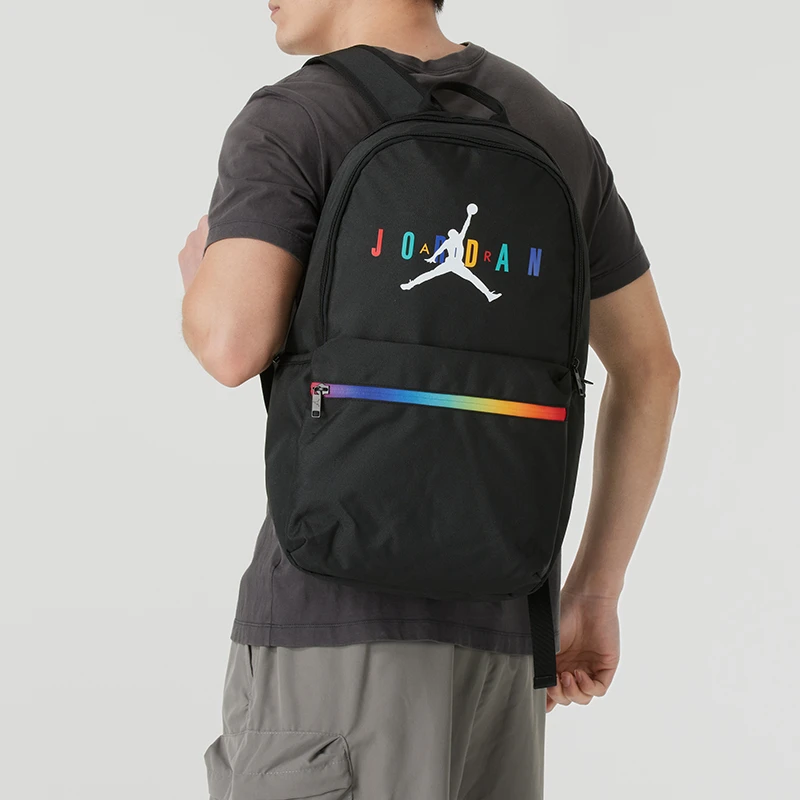 耐克2025春季新款户外健身运动双肩包旅行休闲收纳包JD2523014AD