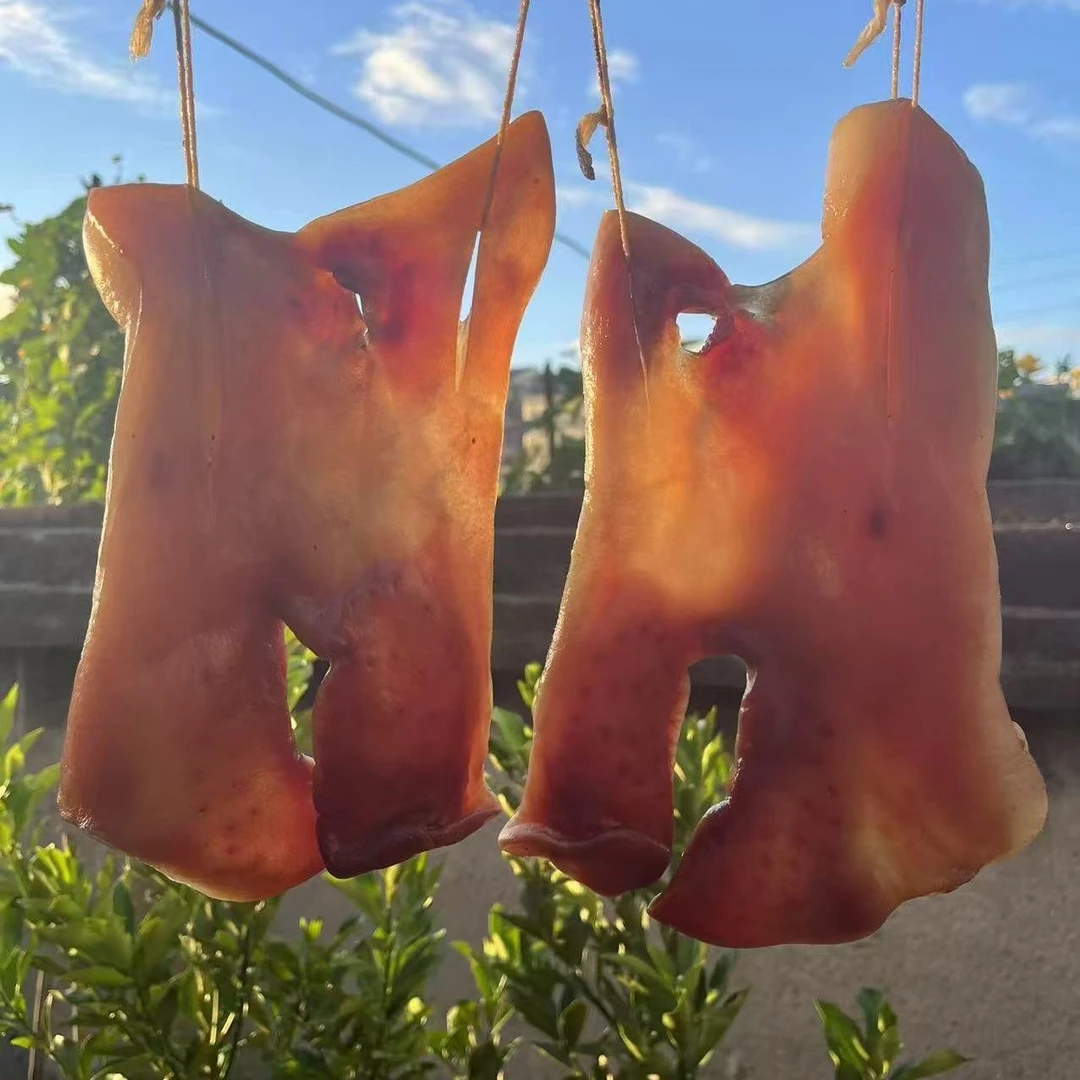 【风干猪脸】湖南特产咸香味猪头肉下酒菜下饭菜猪头皮猪脸肉拱嘴
