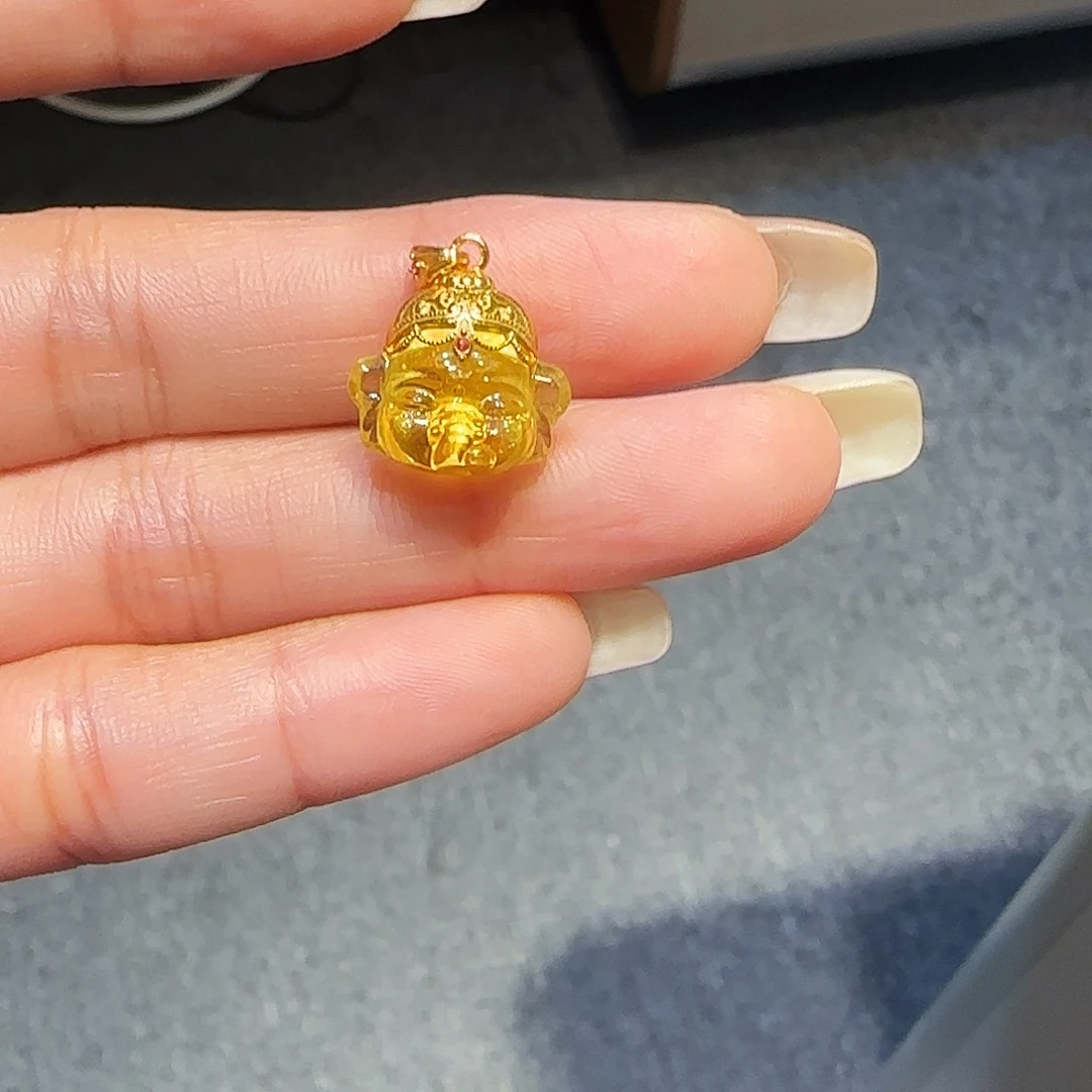 琥珀银S925镶嵌珠宝奇石