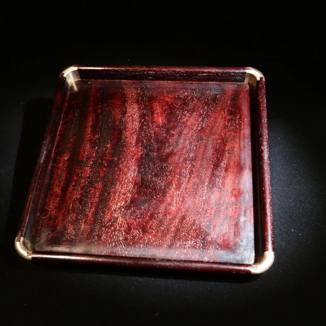 福利款 库存积压紫檀木 四方茶盘 方盘 尺寸24*24*3