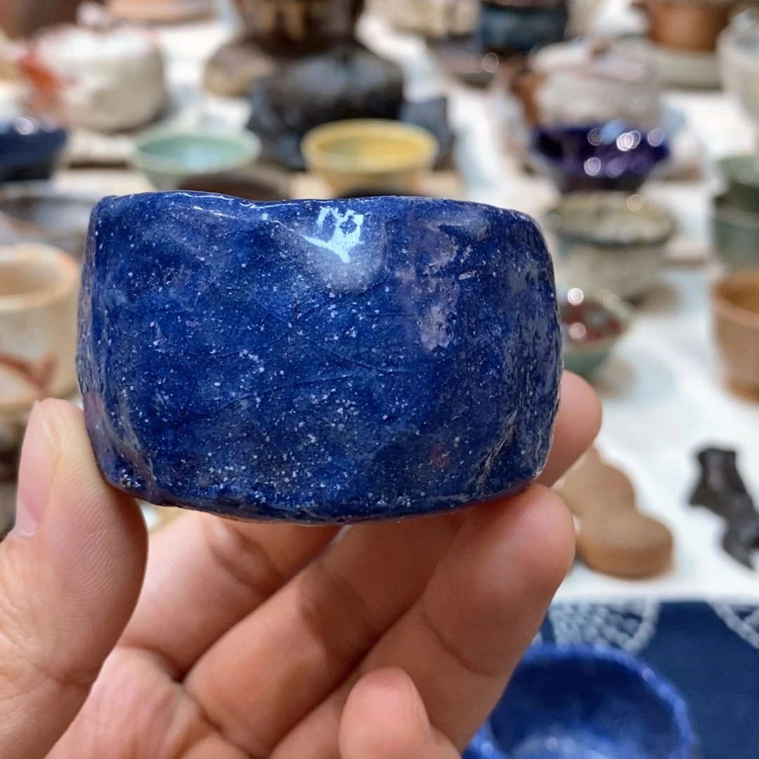 妍****?柴烧侘寂粗陶茶具