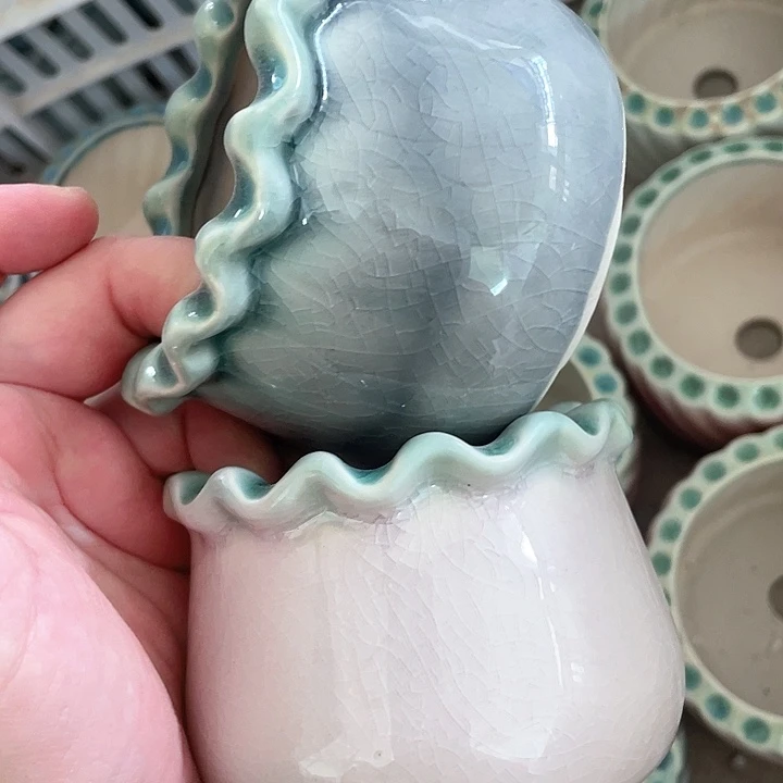 7.5*6 半手工花盆浮力炸啦