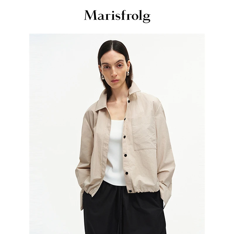 【轻旅外套】Marisfrolg玛丝菲尔衬衣A1FZ31289
