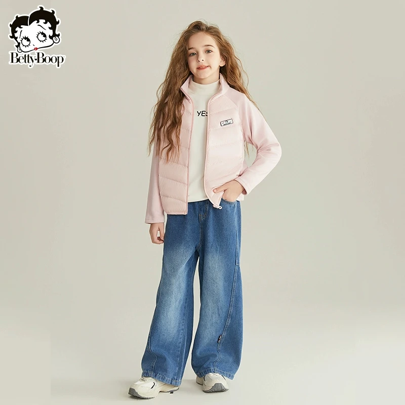 【校服神器】贝蒂女童冬季休闲时尚羽绒服大童儿童2025外套潮24890