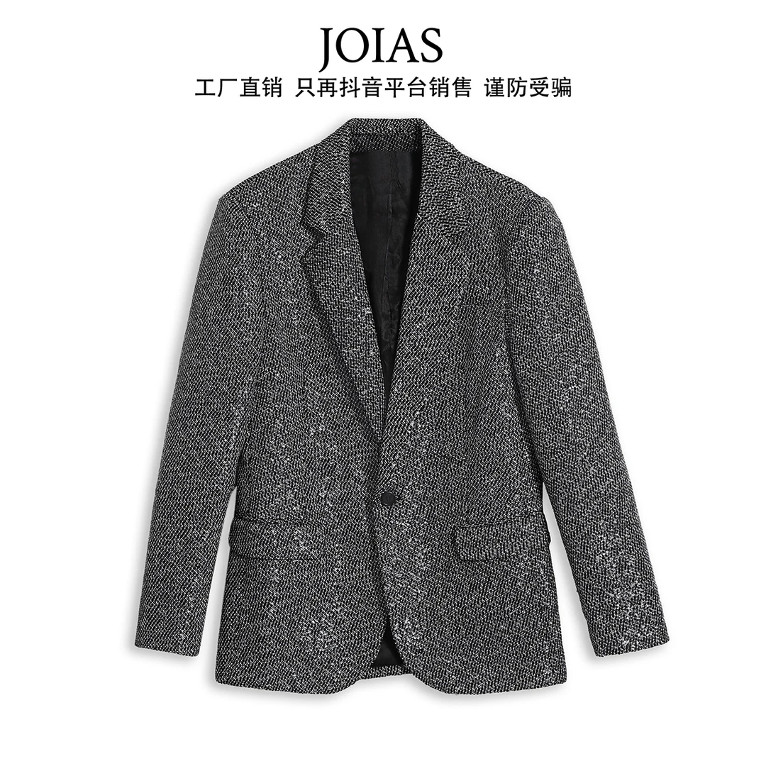 Joias小西装外套女秋冬新款设计感气质8801-E047