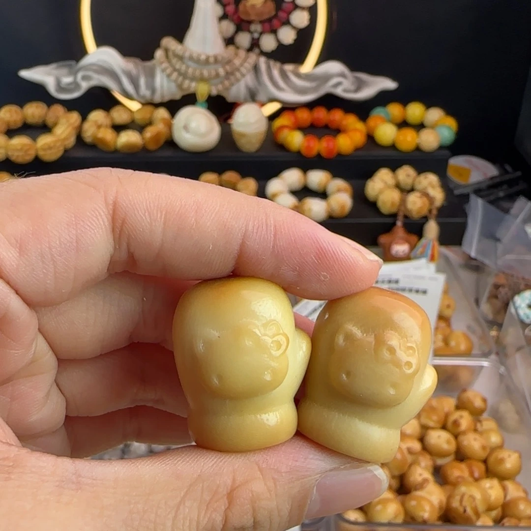 菩提根/象牙果吊坠牙果风化凯蒂猫手闷子2颗