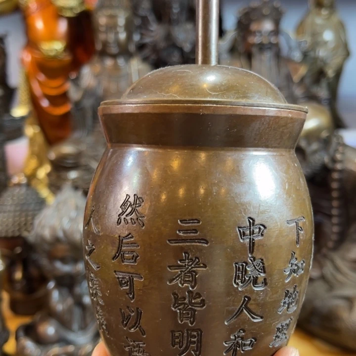 黄铜案台摆件物品摆件