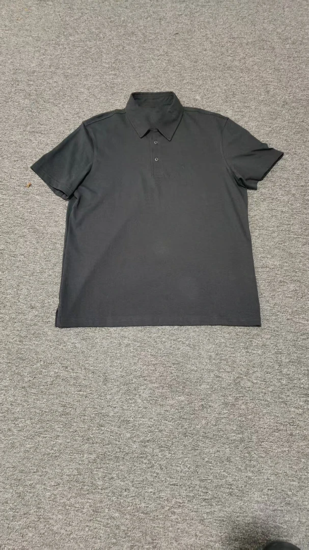 藏青POLO短袖 胸前素三角 PR