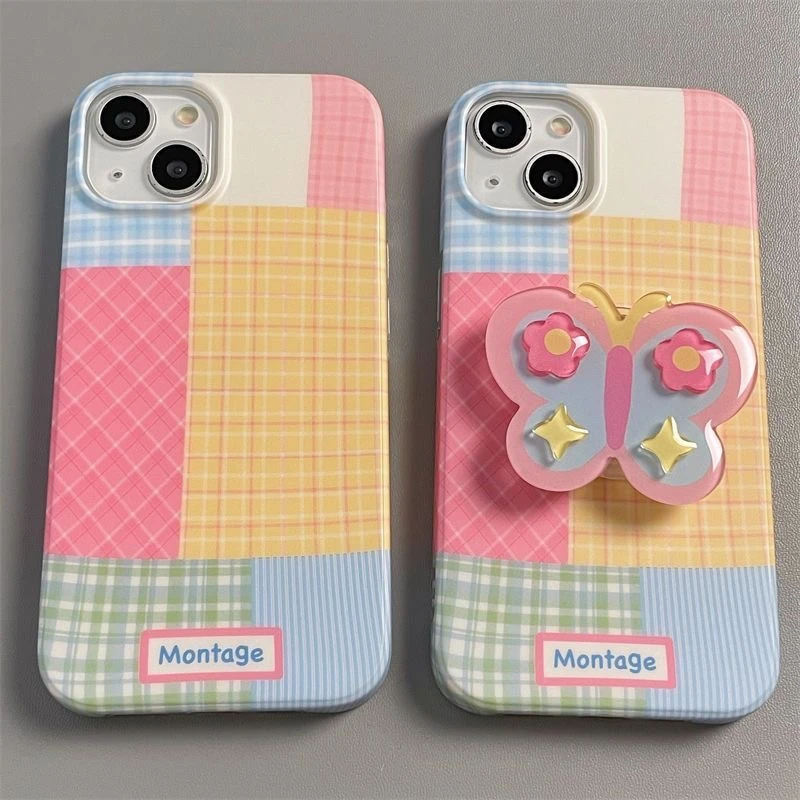 粉黄蓝适用苹果16/15手机壳iphone13pro12女14小米oppo华为vivo