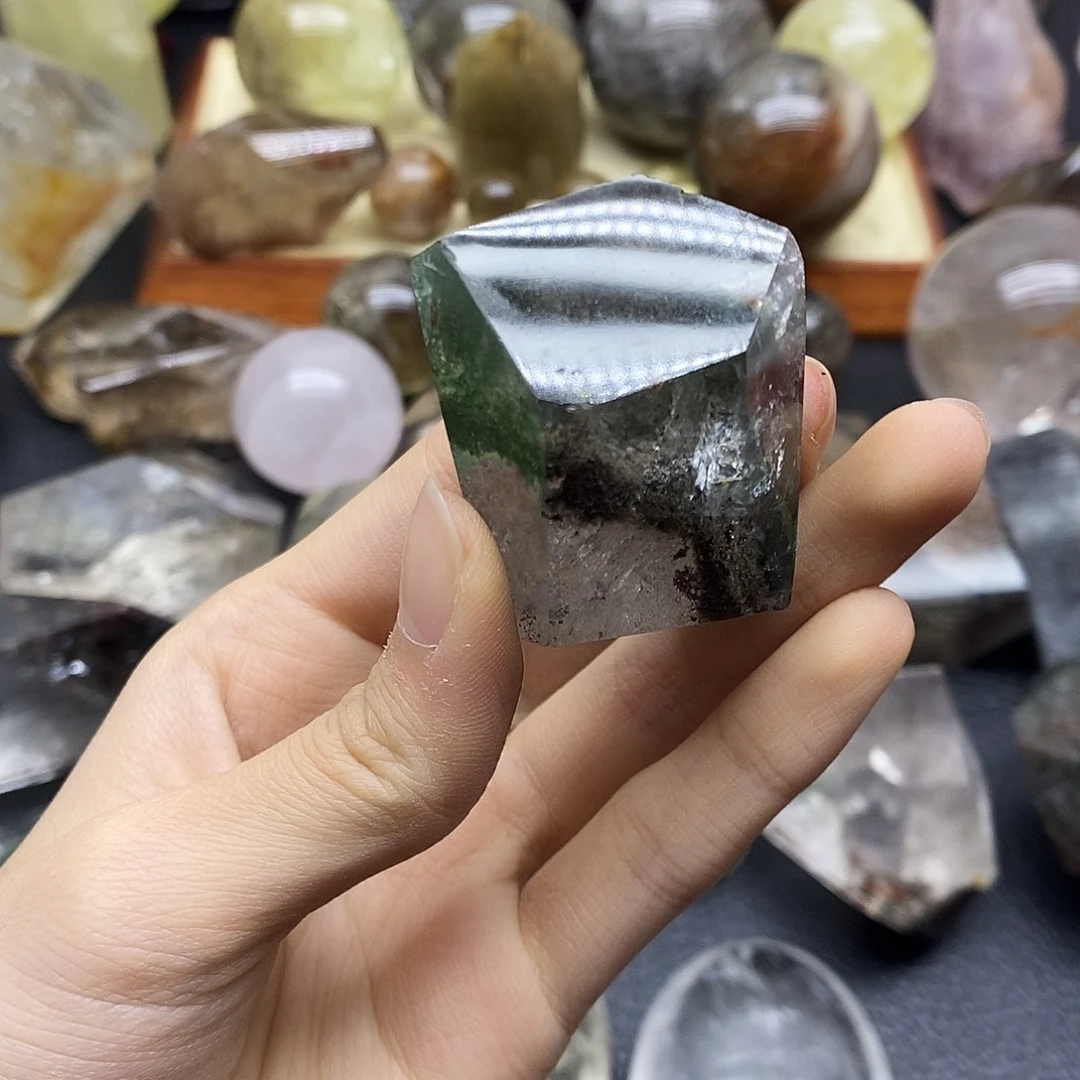 水晶未镶嵌珠宝半成品215水晶石