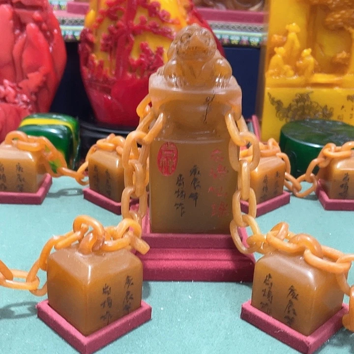 寿山石印石篆刻印章引首章闲章姓名章生日礼物