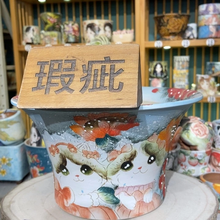 红陶景德镇艺术手绘作品