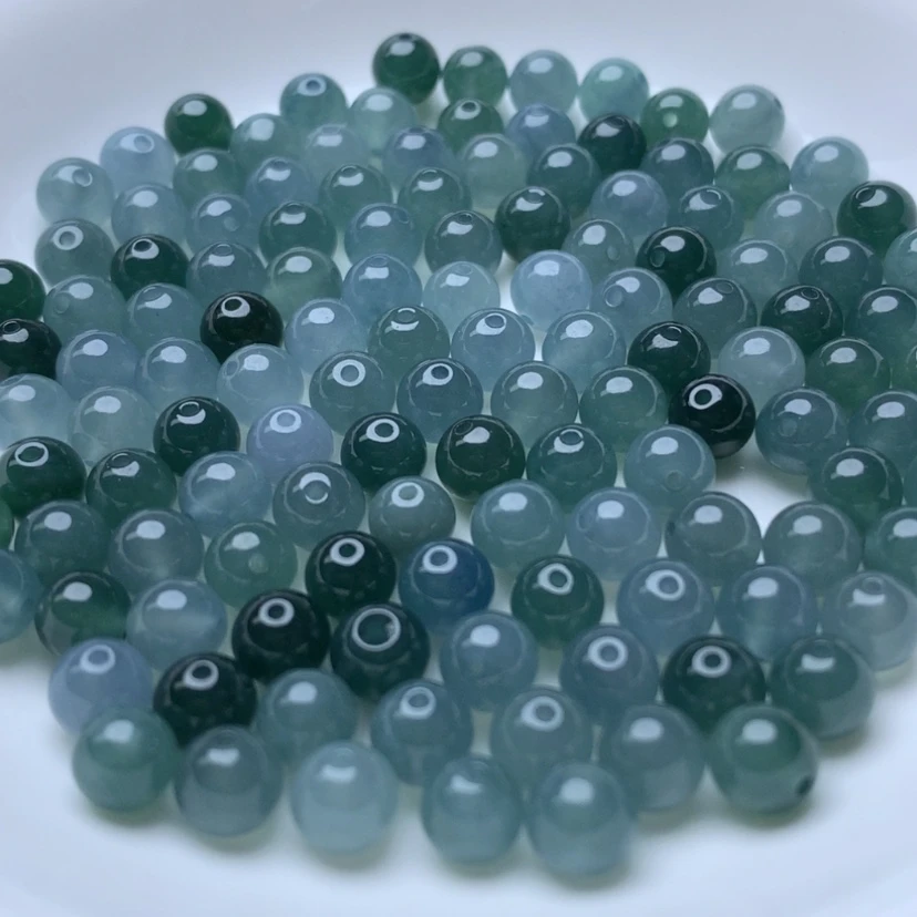 【闪购商品】未镶嵌手链翡翠卡5.8冰蓝水30个