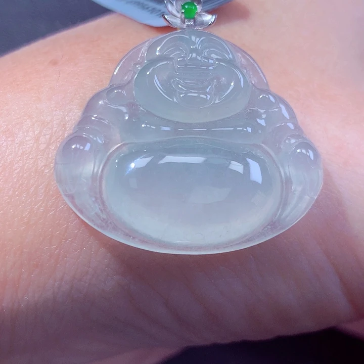 定制翡翠18K金镶嵌翡翠