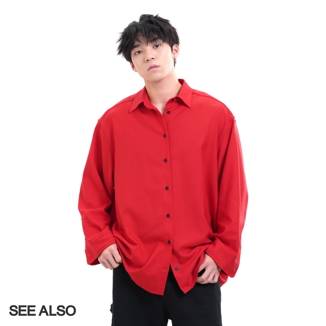 SEE ALSO『精纺羊毛』商务老钱亲肤柔软百搭打底衬衫 LD4301