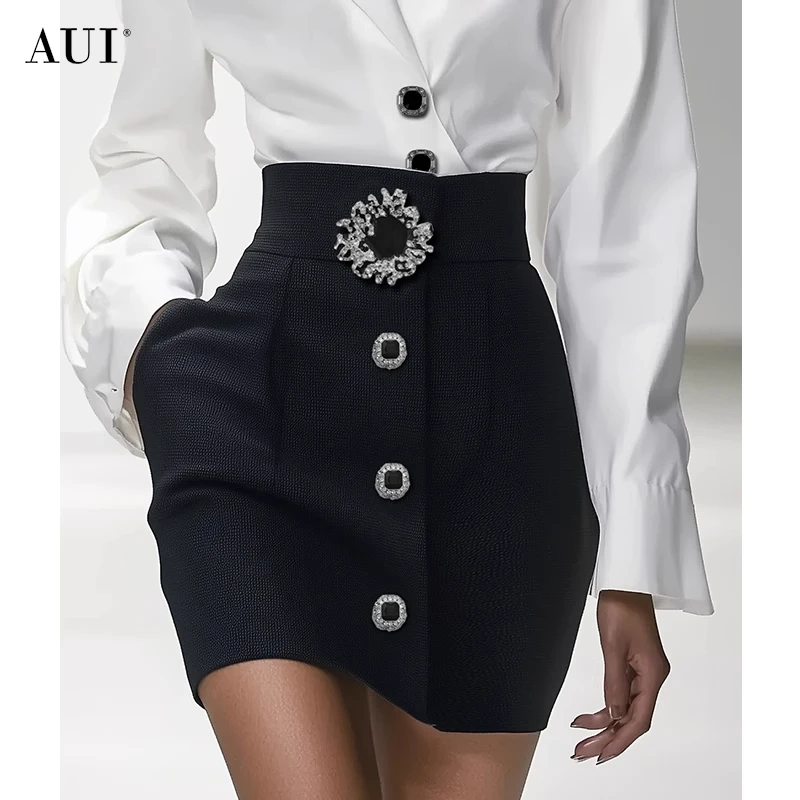 【粉丝专属】气质设计感半身裙御姐风修身包臀短裙-25W147935