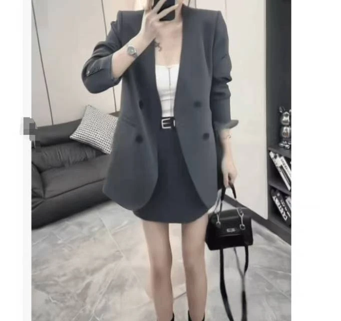 新款长袖时尚显瘦休闲百搭套装女装